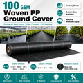 100 GSM Woven PP Ground Cover | Weed Barrier – GC-100