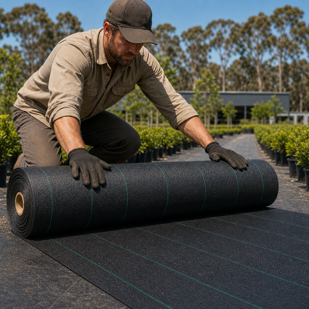 Handling scale and roll format of factory-packed GC-130 commercial ground cover