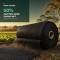 FARM GUARD 50% knitted HDPE shade net for Australian crops and greenhouses