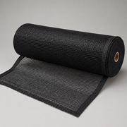 Black 50% knitted HDPE shade net roll – SC-050 color SKU