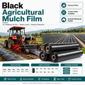Black agricultural mulch film for Australian wholesale farming, orchards and row crops