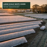 White 30 GSM frost cloth for large-scale winter crop coverage