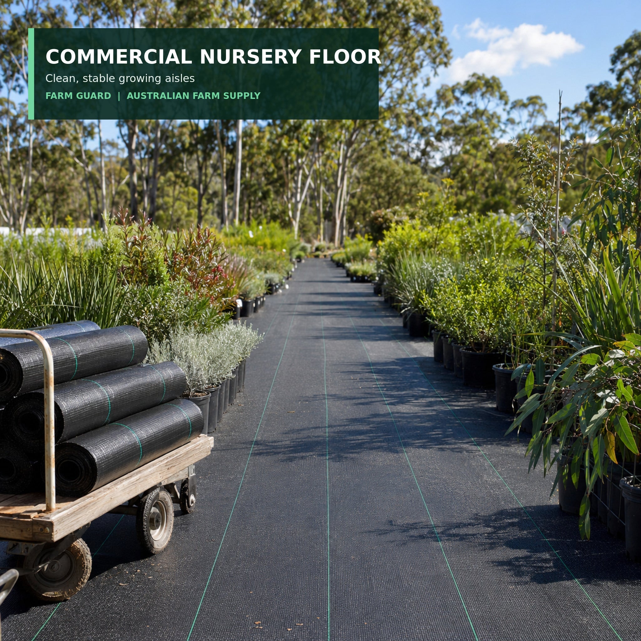 100 GSM commercial nursery floor