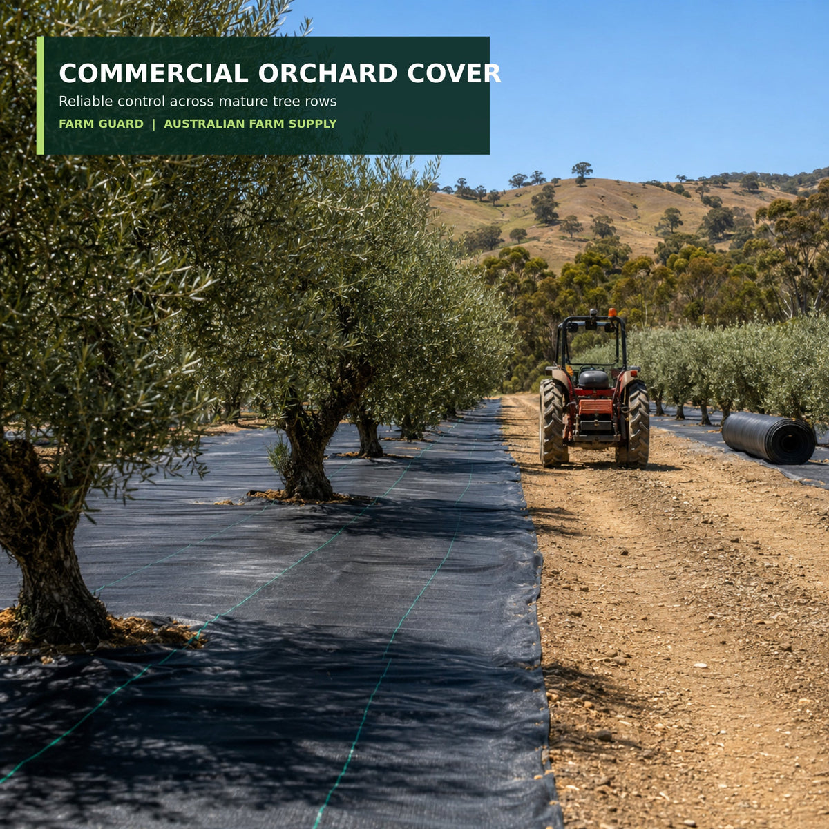 130 GSM commercial orchard cover
