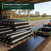 MF-001 black agricultural mulch film wholesale project supply