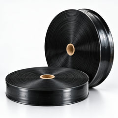 Black micro spray tape rolls shown upright and flat. Generated illustration; price is per individual roll, not a set.