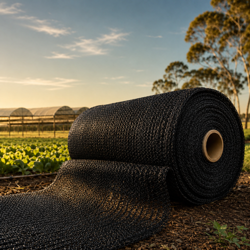 50% knitted HDPE shade net roll for crops and greenhouses
